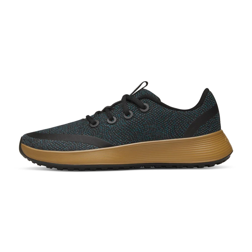 Women's Runner Protect - Natural Black/Chasm Teal (Stony Beige Sole) - Image 2