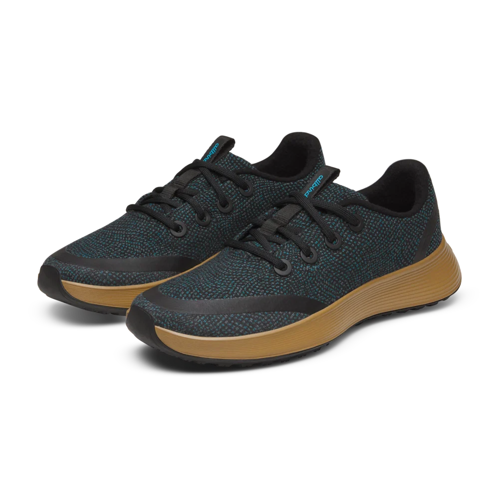 Women's Runner Protect - Natural Black/Chasm Teal (Stony Beige Sole) - Image 6