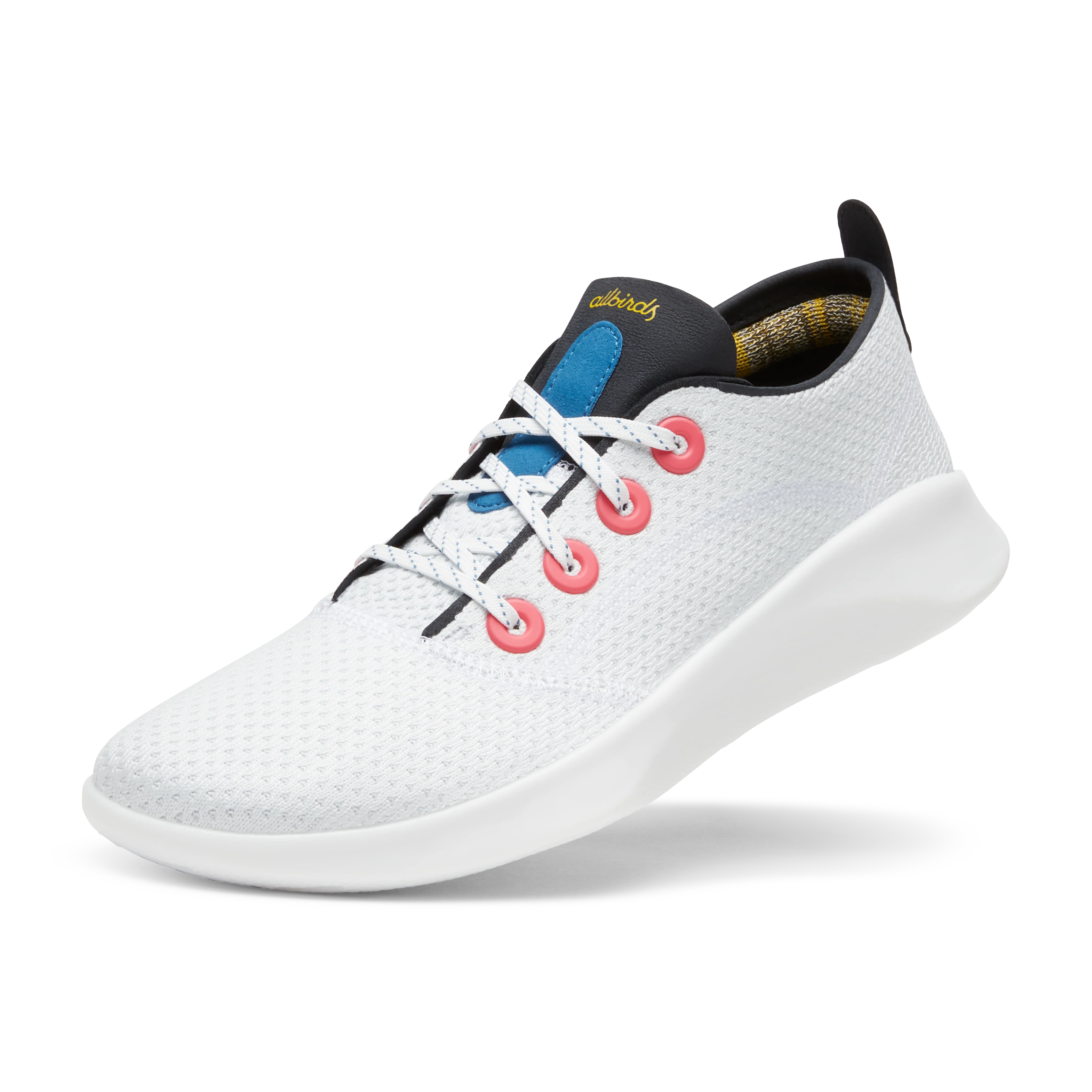 Women's SuperLight Tree Runners - Blizzard/Bloom Coral (Blizzard Sole)