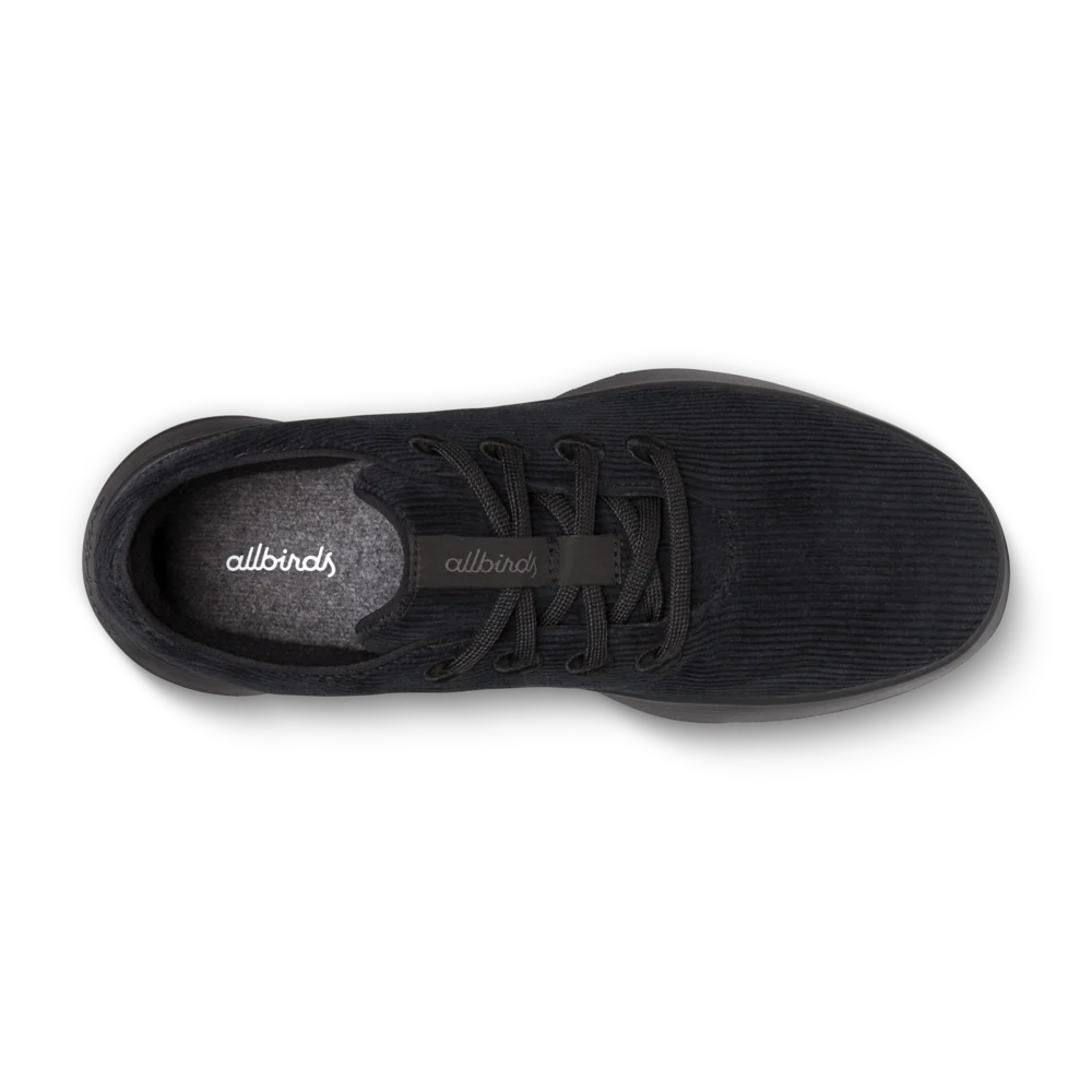 Women's Runner Go - Corduroy - Natural Black (Dark Grey Sole) - Image 2