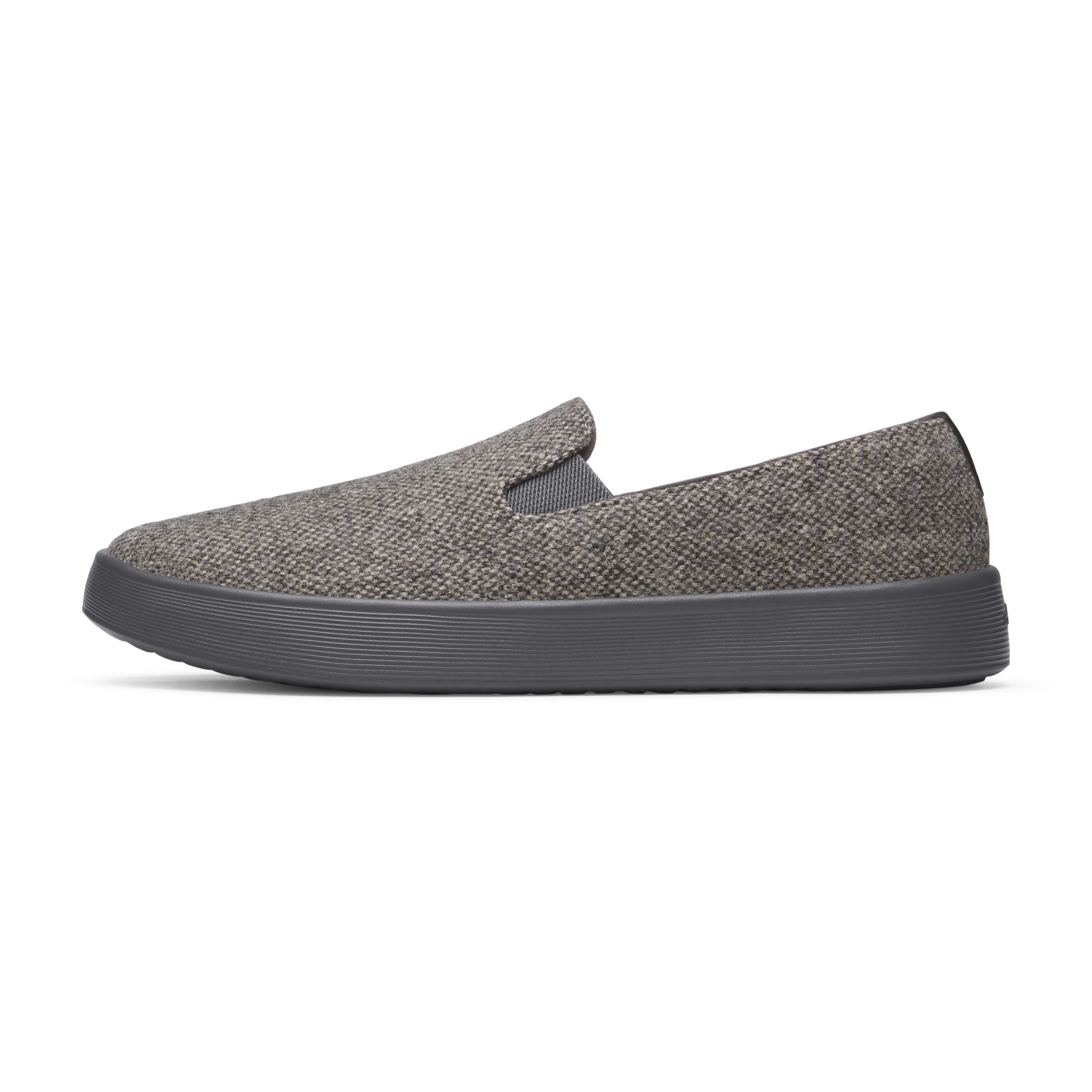 Men's Cruiser Slip On Tweed - Dark Grey (Stormy Grey Sole)