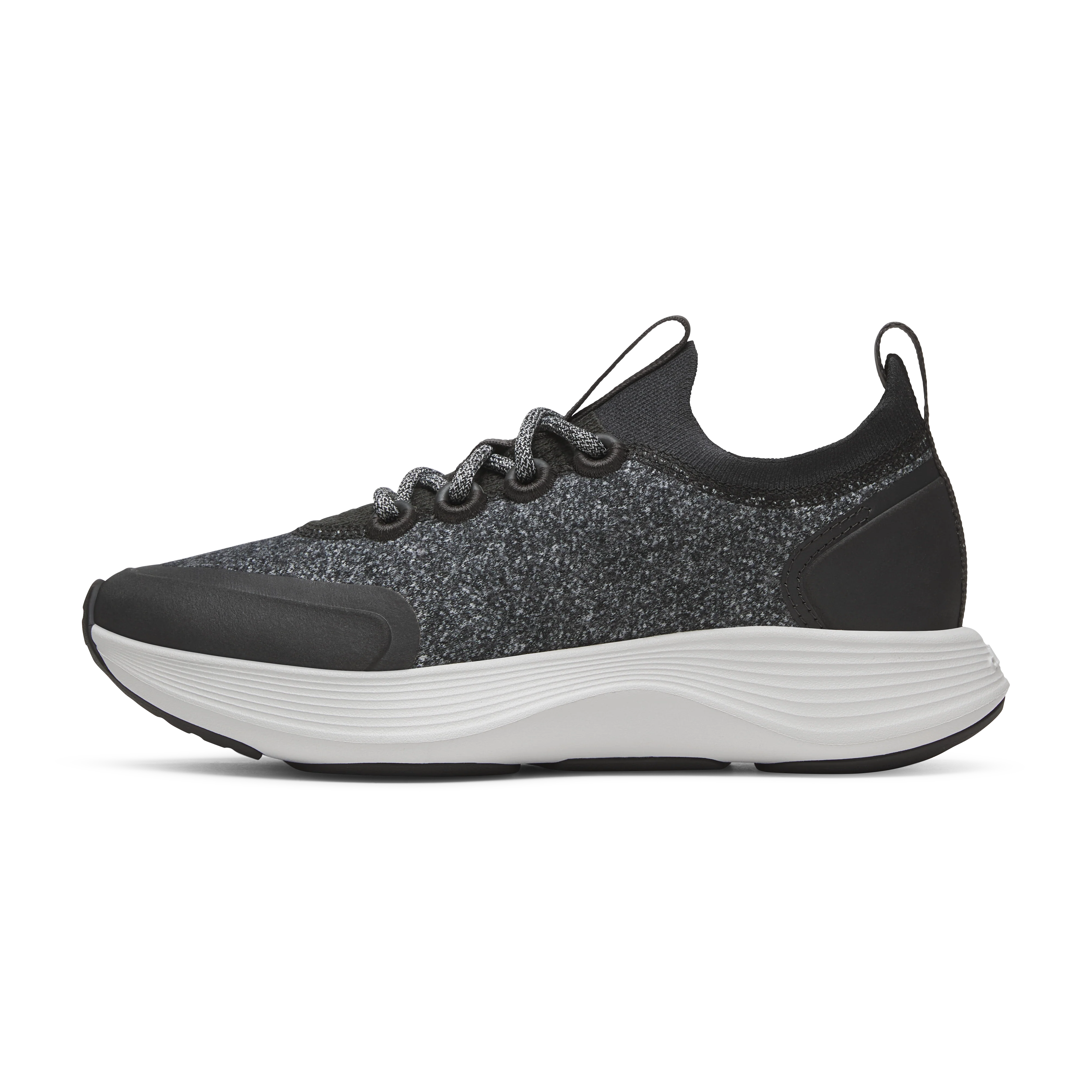 Women's Wool Strider - Dark Grey (Light Grey Sole)