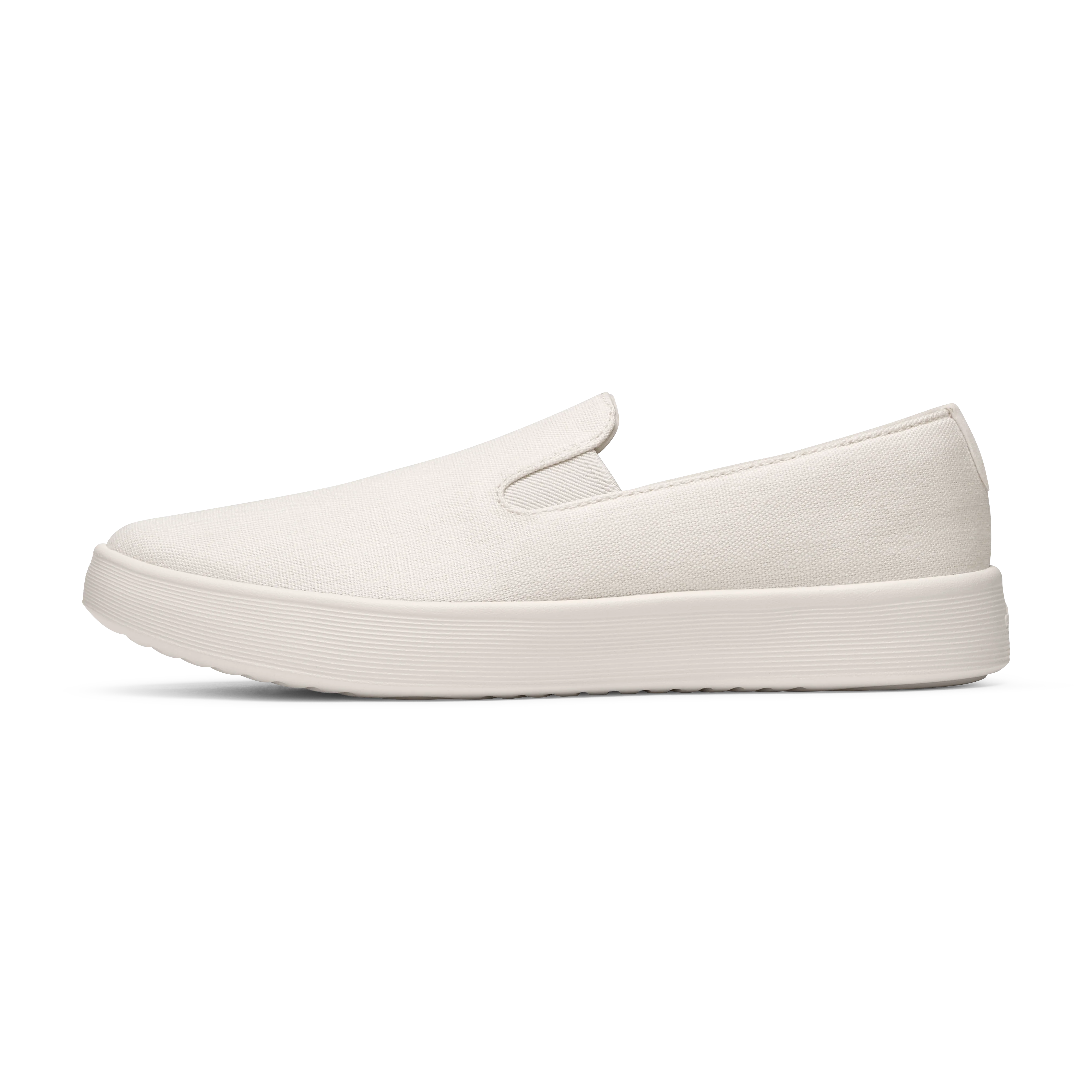 Women's Canvas Cruiser Slip On - Warm White (Natural White Sole)