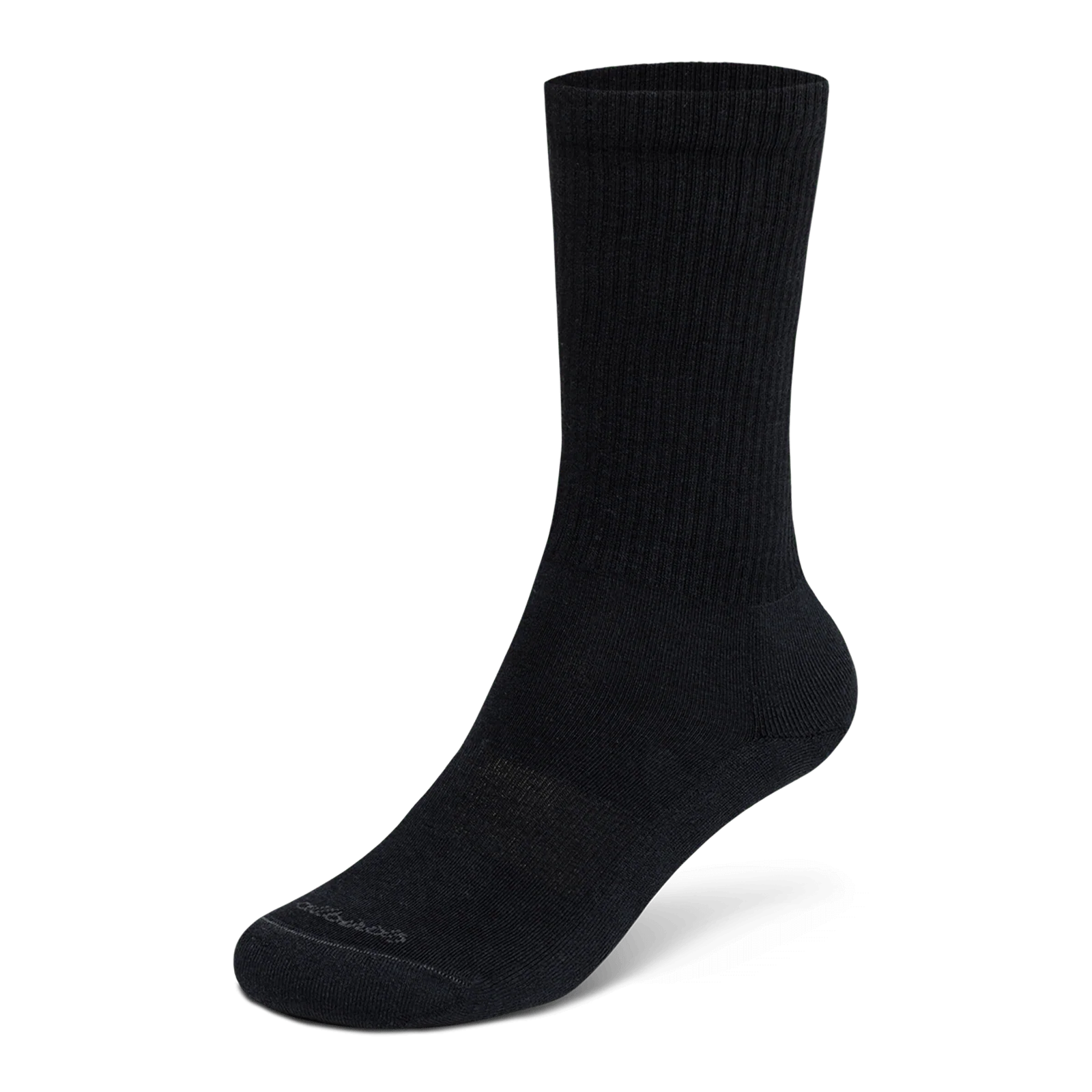 Anytime Crew Sock - Natural Black